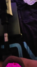 Fucked the sissy cum out of my caged clitty