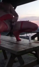 Sissy in public