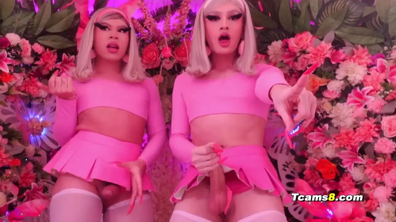 Watch Two hot Futanari's stroking and teasing on cam Shemale Porn Videos | TranSexBig.