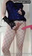 Amateur Trans Cock Play 93