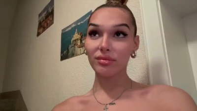 Gorgeous tranny came home for some oral and anal fun POV