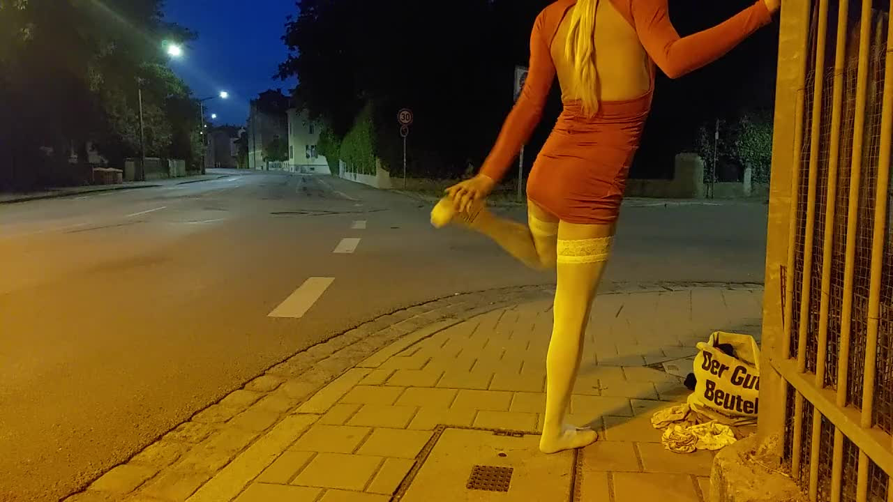 Watch Sissy Wants to Get Cought in the City Shemale Porn Videos | TranSexBig.
