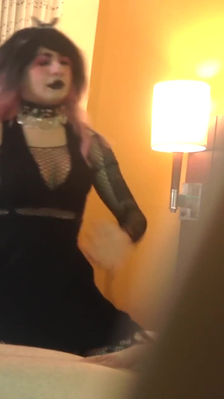 Watch Goth Sissy Jade Madison Deepthroating Dick - Compilation 7 Shemale Porn Videos | TranSexBig.