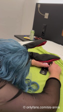 Sissy Anna getting fucked by Daddy