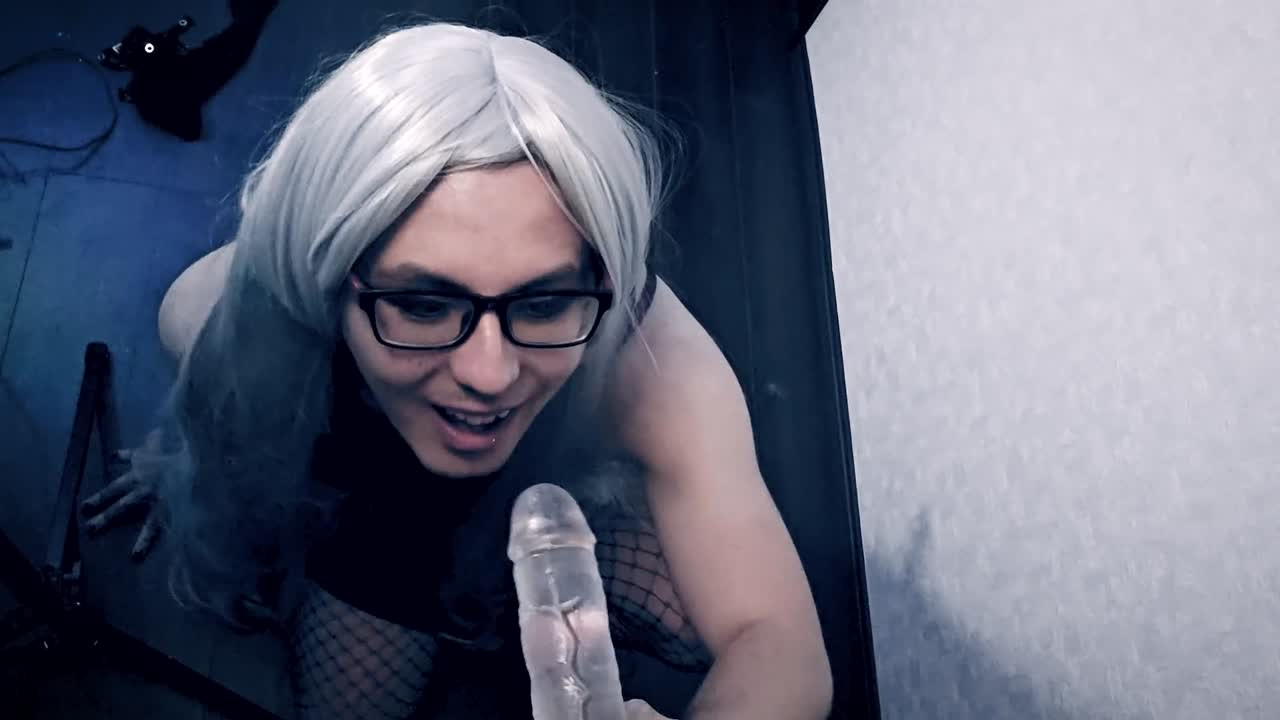 Watch You Stare. She Sucks. – POV Goth Elf Cosplay Blowjob Shemale Porn Videos | TranSexBig.