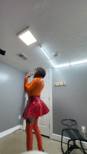 Hot Velma riding her favorite chair huge tits big ass