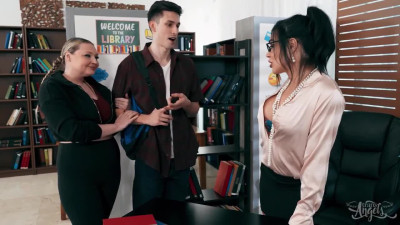 Horny Librarian Wants Ass