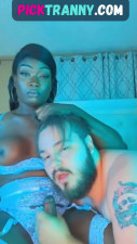 ebony tranny big dick blowjob