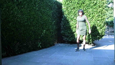 Kiana green dress