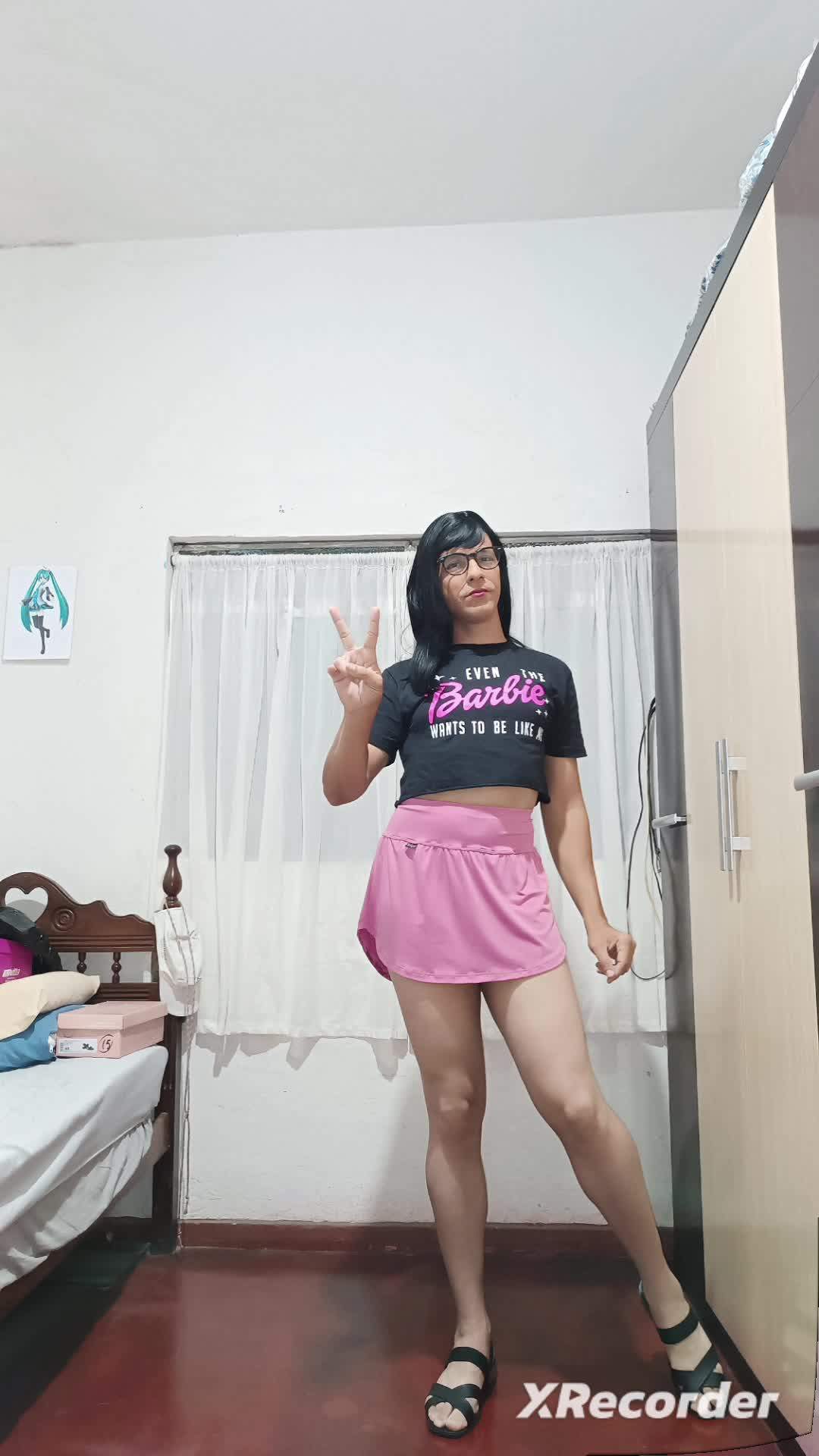 Watch Sakura Vintage Pink Dresser Shemale Porn Videos | TranSexBig.