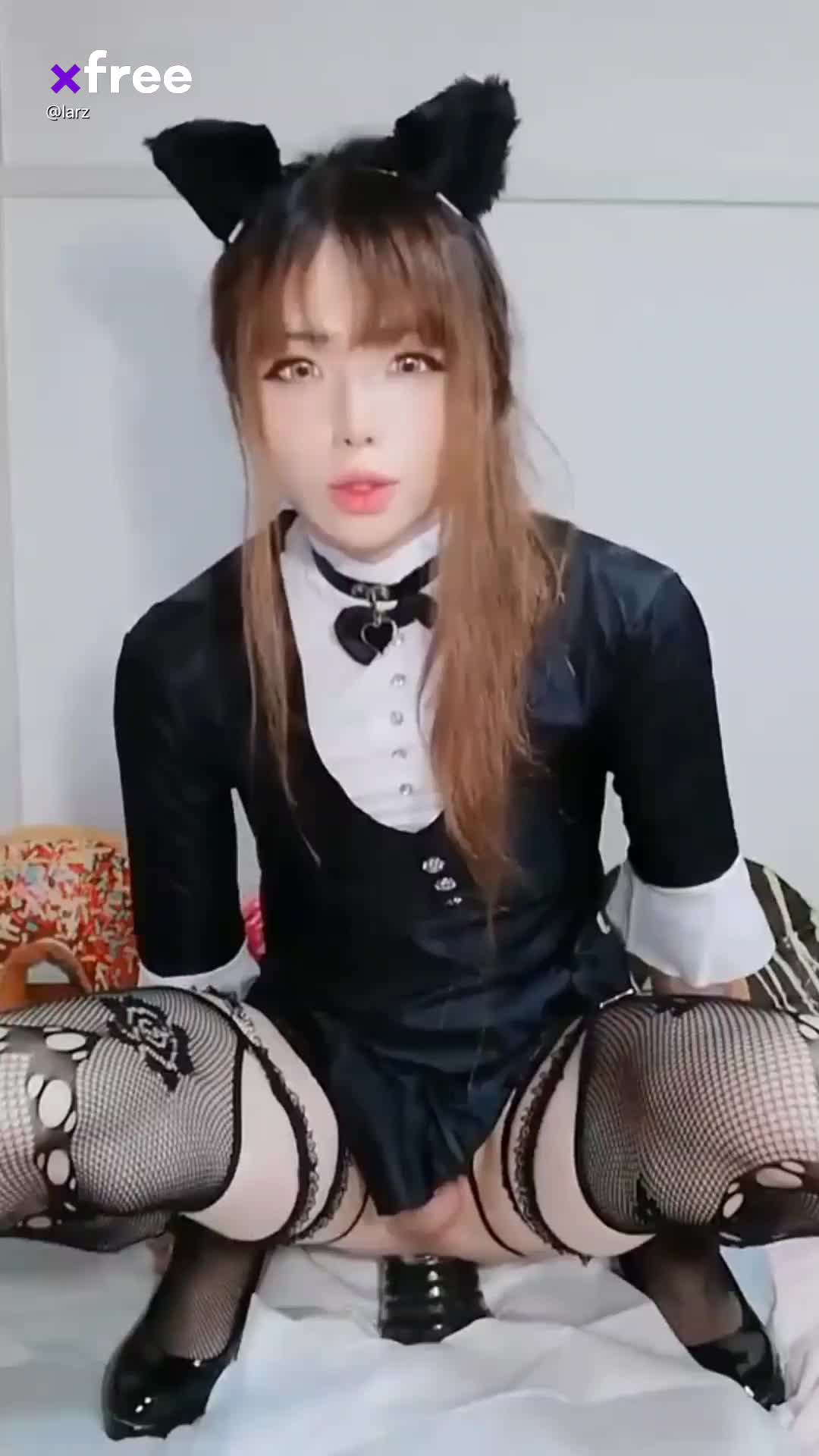 Watch Little Kitten Femboi in Anal Training Shemale Porn Videos | TranSexBig.