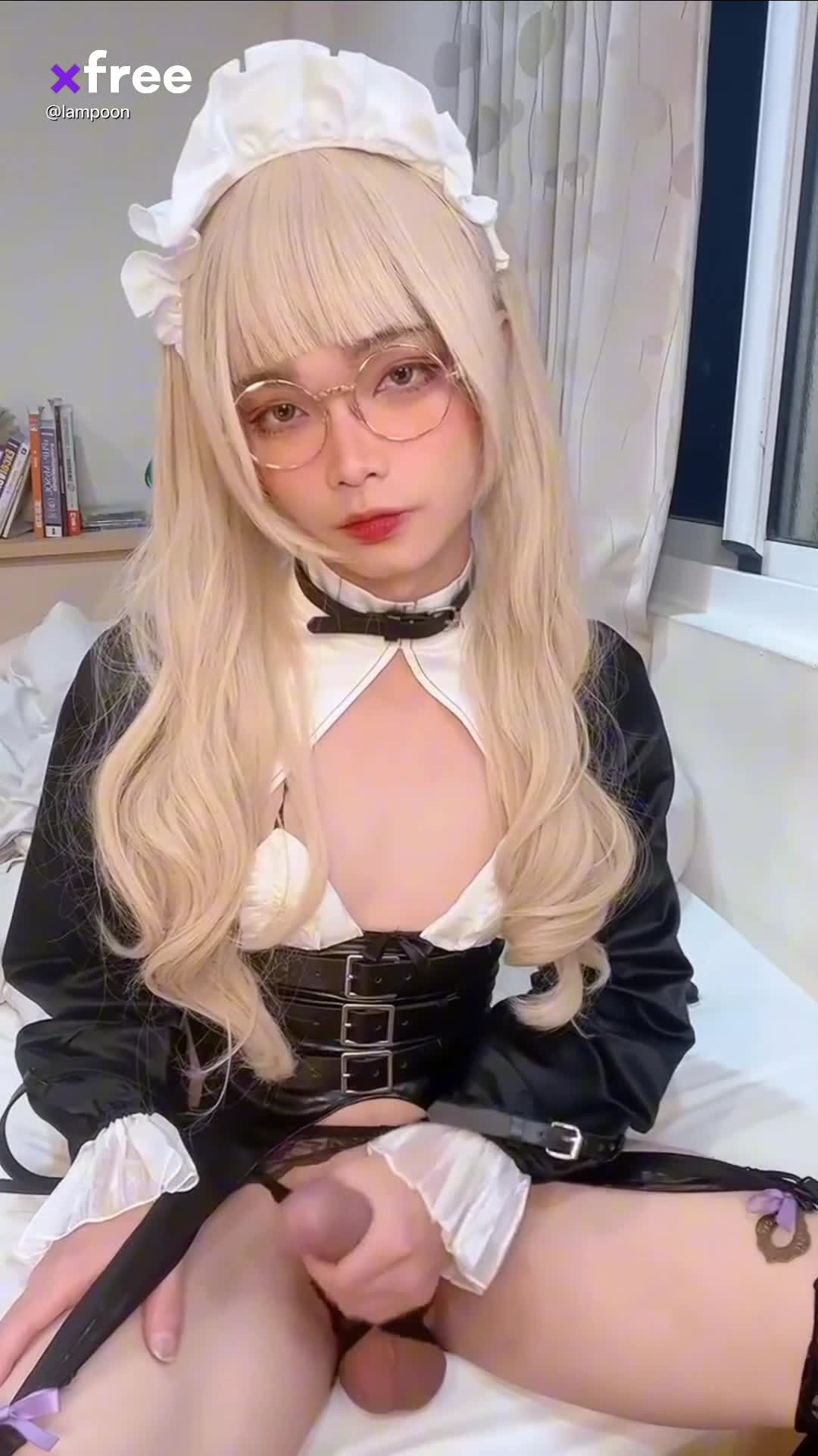Watch Cutest Teen Maid Masturbates Shemale Porn Videos | TranSexBig.