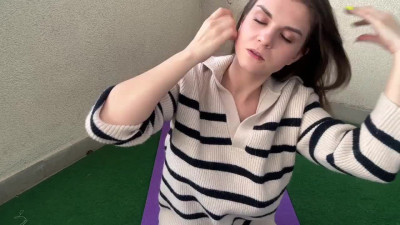 Breastfeeding Step Mother with cumming big cock was caught by her Step Son
