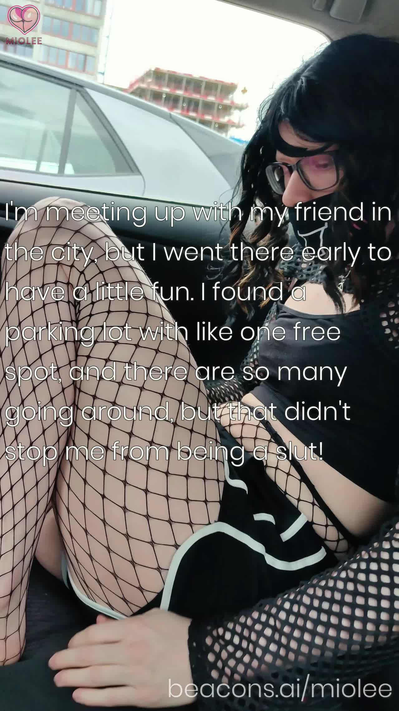 Watch A huge risky cumshot flashing at a full parking lot Shemale Porn Videos | TranSexBig.
