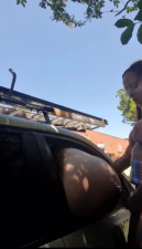 Putaria da pesada com travesti de rua