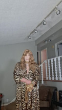 Getting nude with high heels and gloves!