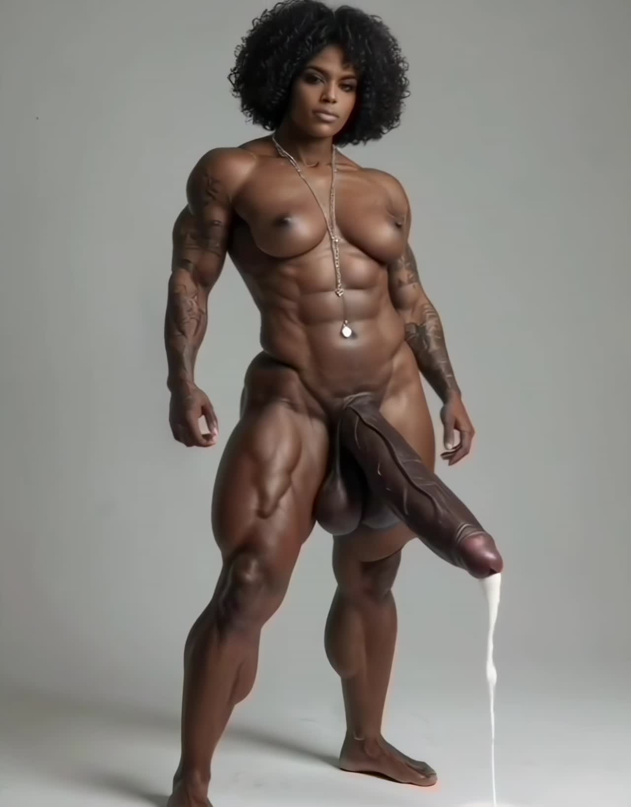 Watch TGirl Cum Showcase (AI generated) - Marissa's 1st Cum Load on Camera (New Version + Q Enhance) Shemale Porn Videos | TranSexBig.