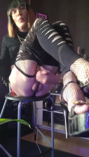 C4 pute I Lov U leggings Griffer Noir et Talons Noir &or 5mai25 Vanessabitchx