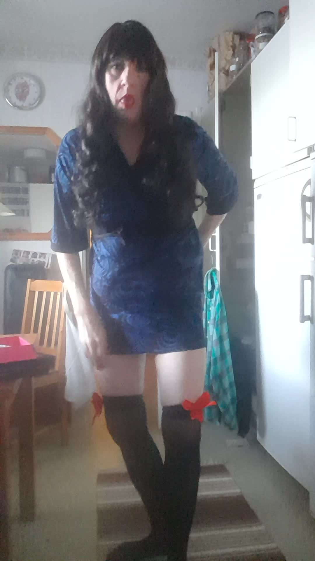 Watch Blue dress Shemale Porn Videos | TranSexBig.