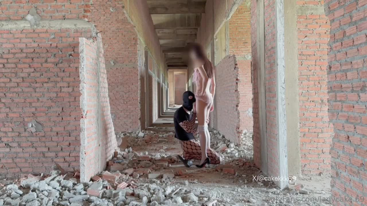 Watch Thai trans fucks a guy in a derelict building Shemale Porn Videos | TranSexBig.