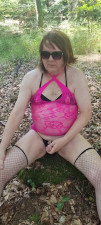 Sissy_Nathalie in the woods