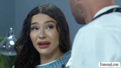 Damn! doctor dont pull out that dick inside my ass