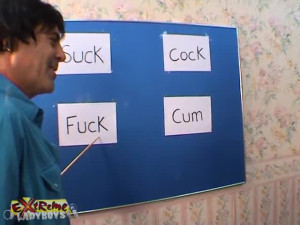 group ladyboy sex education pt 1