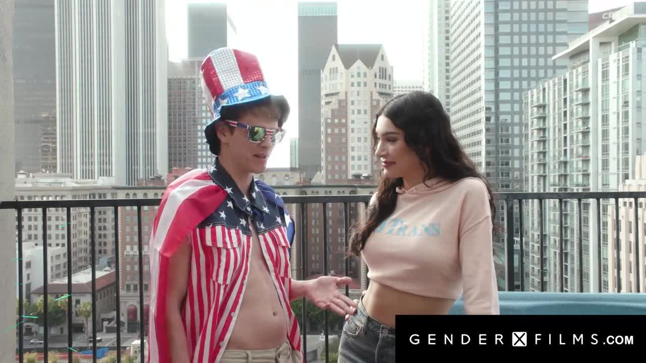 Watch "It'sThe Fourth Of July, Let's Make Some Fireworks"- Andylynn Payne - GenderXFilms Shemale Porn Videos | TranSexBig.