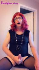 Pantyluvn sissy CUMpilation 7