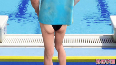 Borrow the Swimsuit of the Women's Swimming Club I Masturbate in the Pool Secretgakuen
