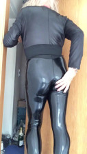 fat ugly dumpcum Gummimädchen in Leggings 04