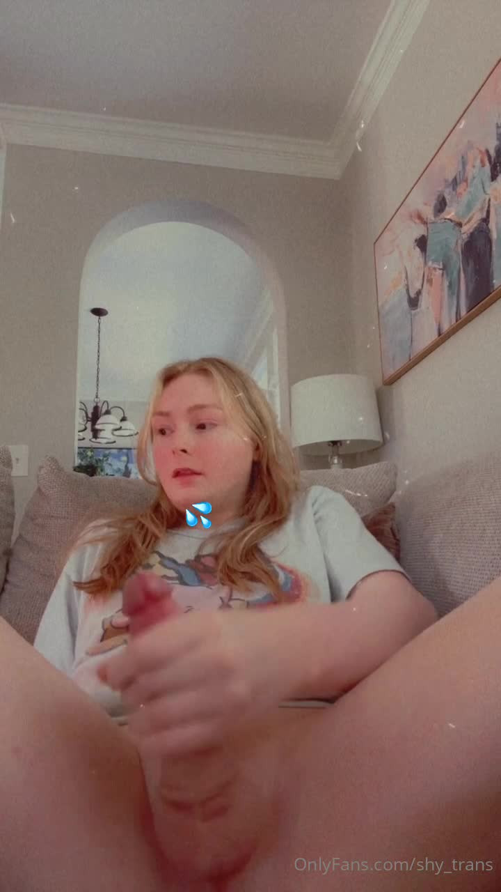 Watch Shy cums like a fountain Shemale Porn Videos | TranSexBig.