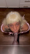 Sissyamberleigh deepthroat practice