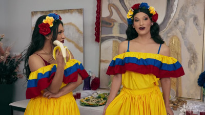 Jessy Dubai And Zariah Aura Raunchy Cumbia