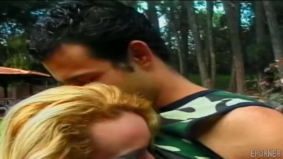 Blonde Shemale And Outdoor Sex