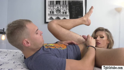 Horny pervert stepson caught by stepmom recording