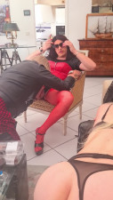 Four french crossdressers sexy afternoon