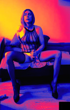 jerk off high heels
