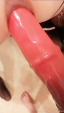 Japanese femboy gets fisted by giggling girlfriend