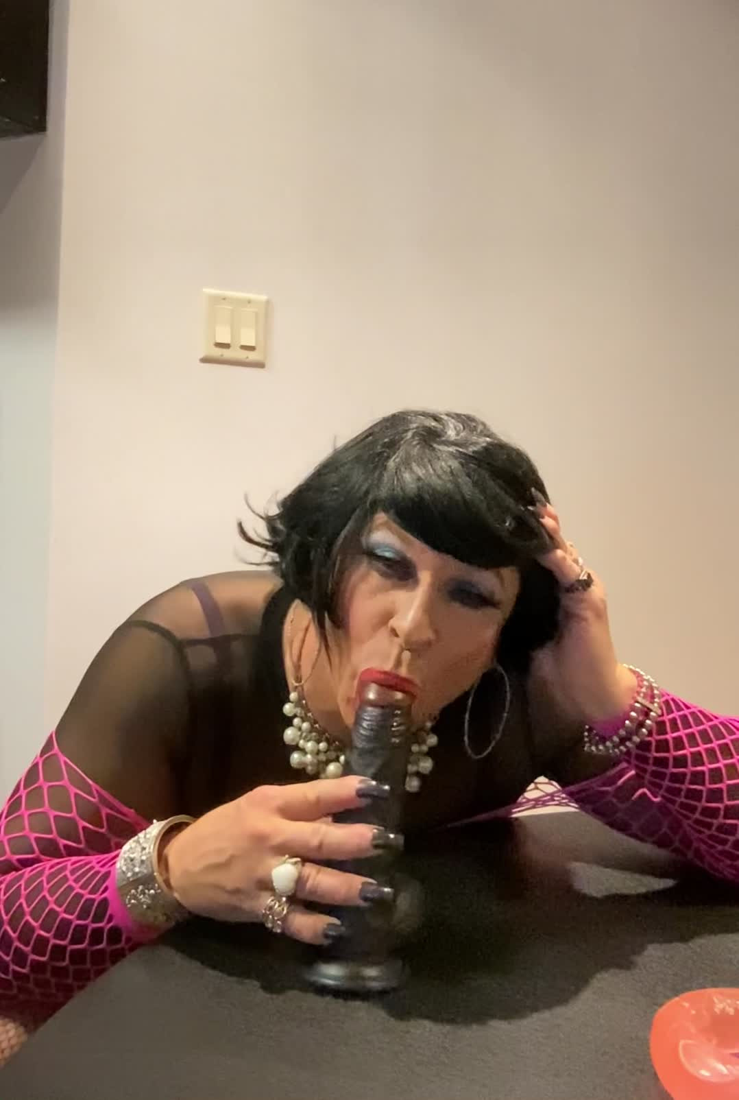 Watch CdTina dildo sucking Shemale Porn Videos | TranSexBig.