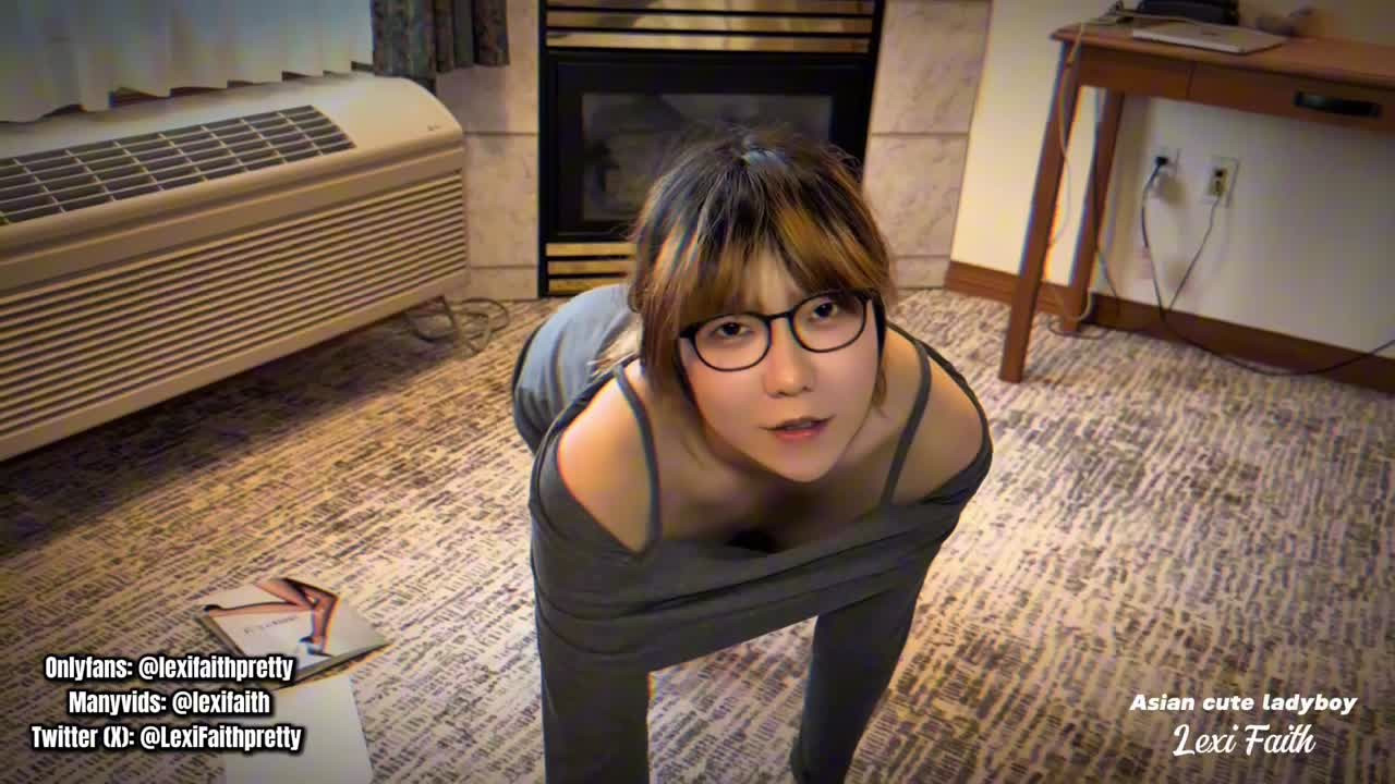 Watch Femboy Lexi Faith sexy pantyhose, footjob, cumshot Shemale Porn Videos | TranSexBig.