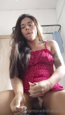 latina teen red dress slow mast cum