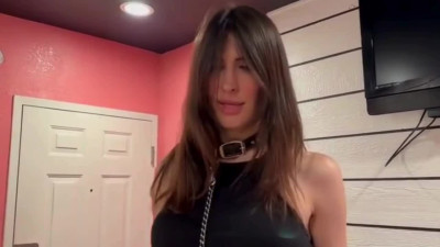 Invited a tranny to fuck her brains out