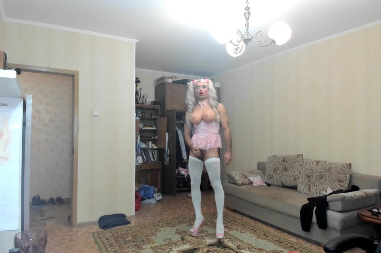 Watch Pink dress. How do you like it? Shemale Porn Videos | TranSexBig.