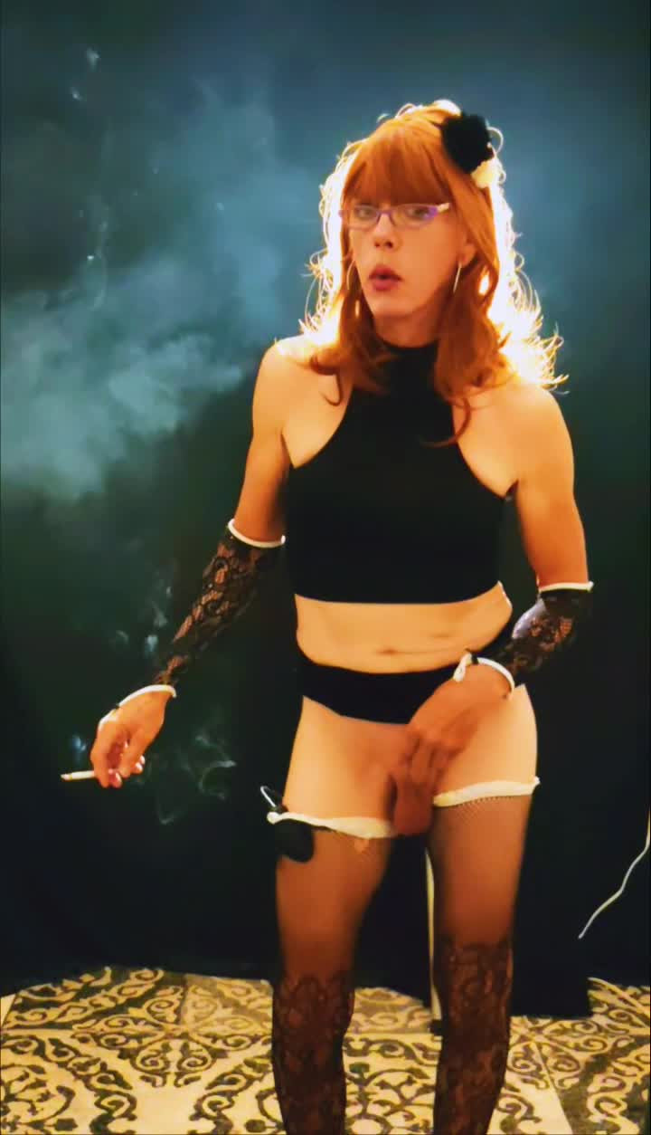 Watch Bouncing on a thick dildo Shemale Porn Videos | TranSexBig.