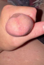 Playing with my cock