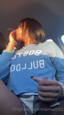 Nutting in the car