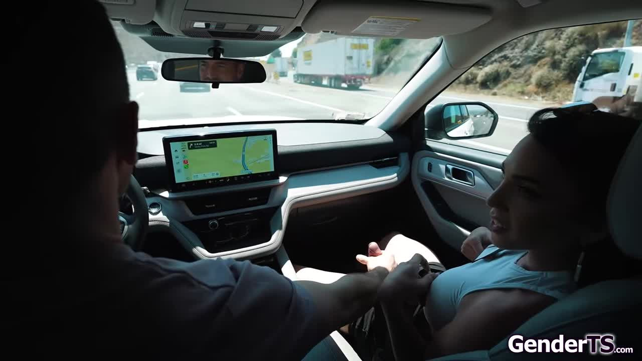 Watch Tgirl Kasey Kei jerked off on the road Shemale Porn Videos | TranSexBig.