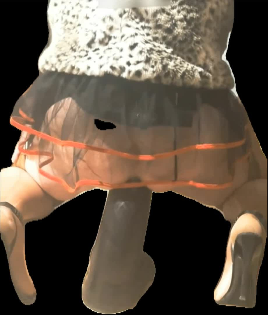 Watch Horny sissy satisfies herself with huge  xxl dildo Shemale Porn Videos | TranSexBig.