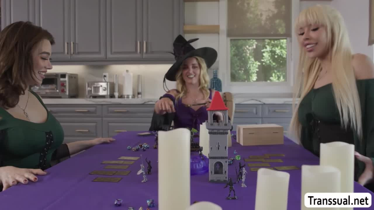 Watch Soaked teen blonde fucked by stepmoms TS friends Shemale Porn Videos | TranSexBig.